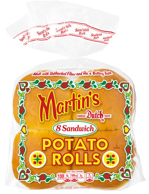 Martin`s Famous Potato Rolls 8 Pack – Snacker